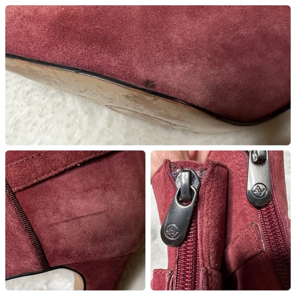 Adrienne Vittadini Shaye Suede Pointed Toe Ankle Booties Ox Women’s Sz 8.5 - Picture 12 of 12